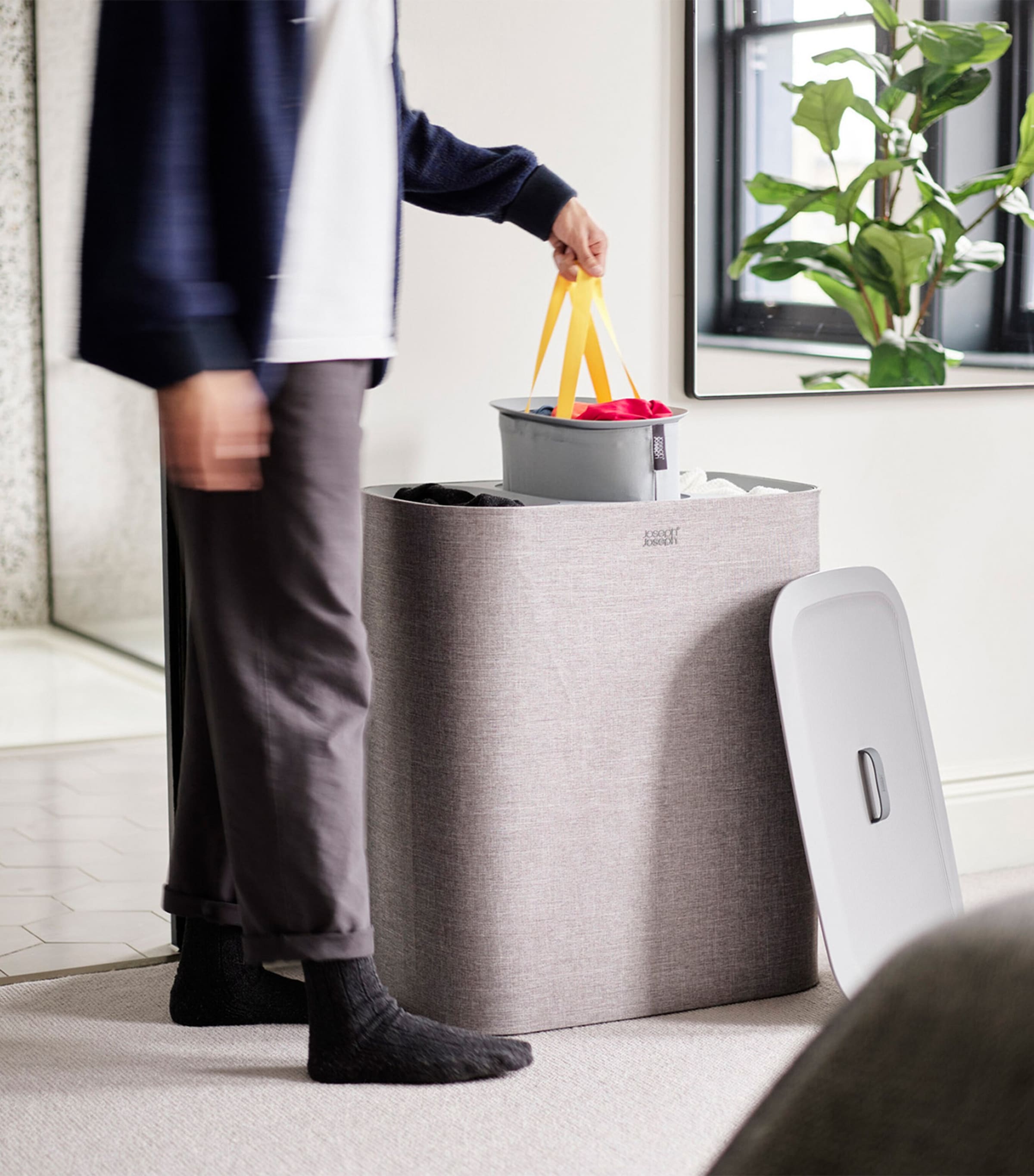 Joseph Joseph Tota Trio laundry basket 90L, imported from the UK