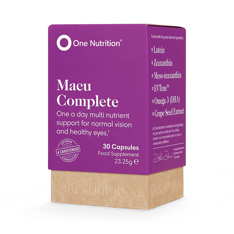 One Nutrition Macu Complete supplement 30 capsules, UK version