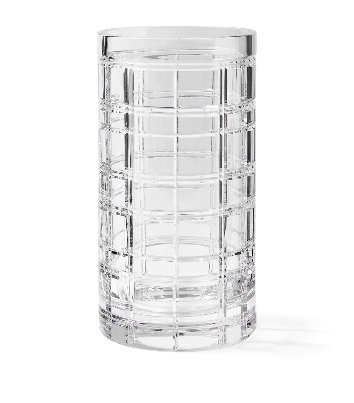 Ralph Lauren Home Large Hudson Plaid vase 28.5cm, imported from the UK