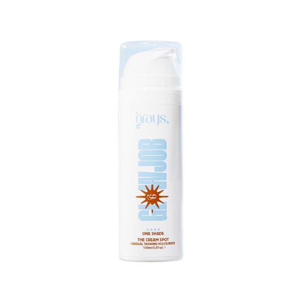 Glowjob Cream Spot Gradual Tan Moisturiser Coconut 150ml, UK version