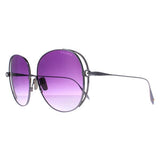 Dita Arohz women sunglasses silver gradient lavender chrome - British product