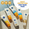 NIVEA Sun Cream Sensitive 50ml, imported from the UK