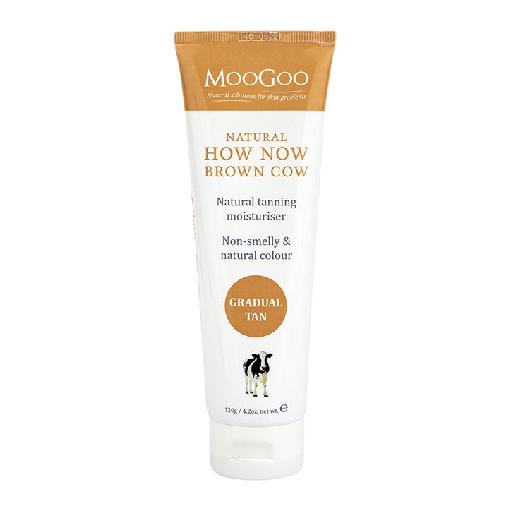 MooGoo Natural How Now Brown Cow Gradual Tanning Cream 120g