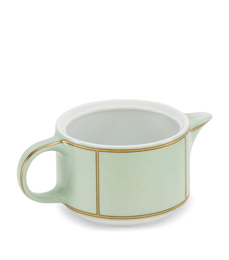 GINORI 1735 milk jug Verde 300ml - British product