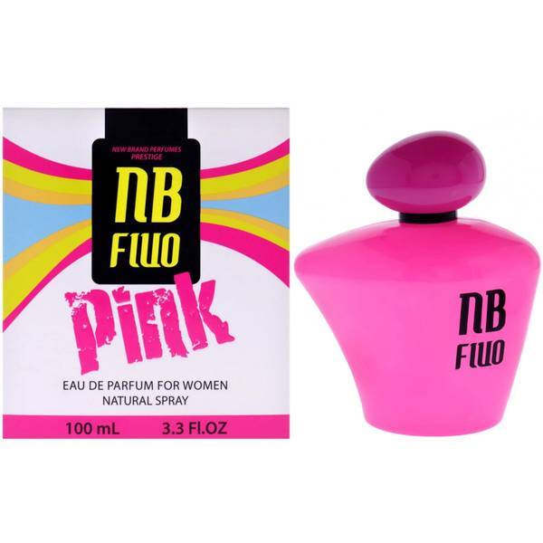 New Brand Prestige Fluo Pink for Her EDP 100ml (British brand)