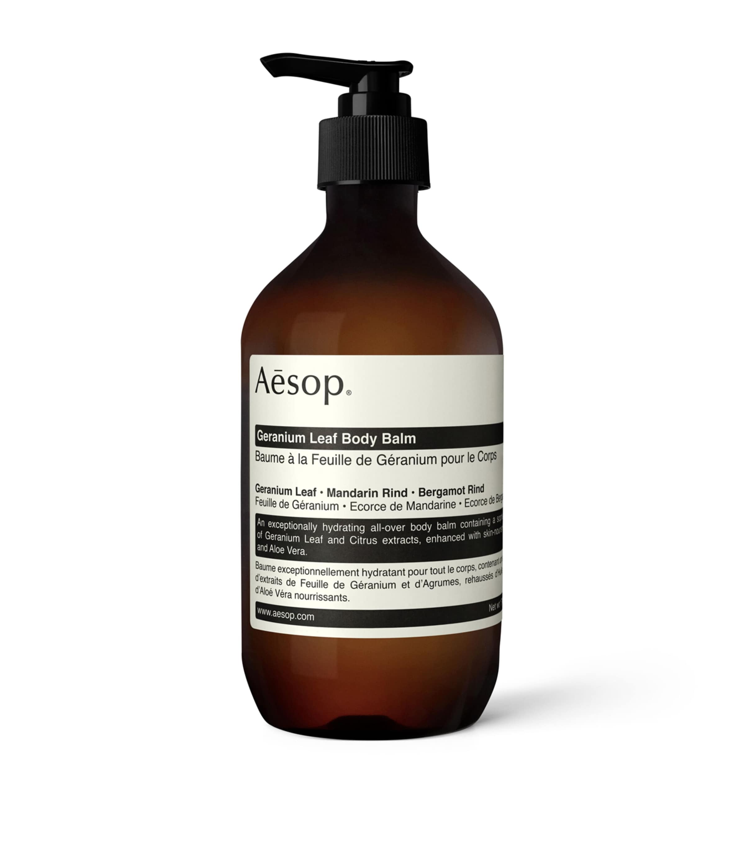AESOP Geranium Leaf body balm 500ml - British product