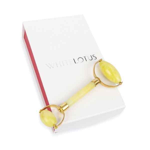 White Lotus premium jade roller, UK version