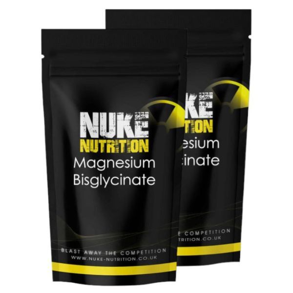 Nuke Nutrition Magnesium Bisglycinate - 120ct