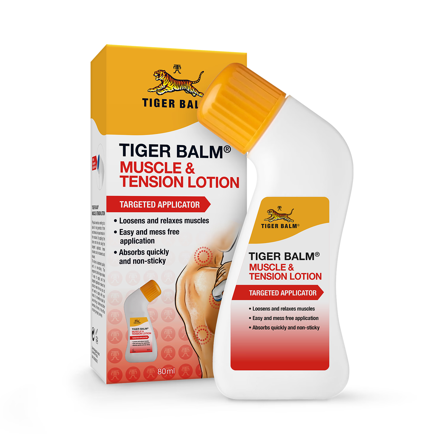 Tiger Balm muscle tension lotion 80ml (British brand)
