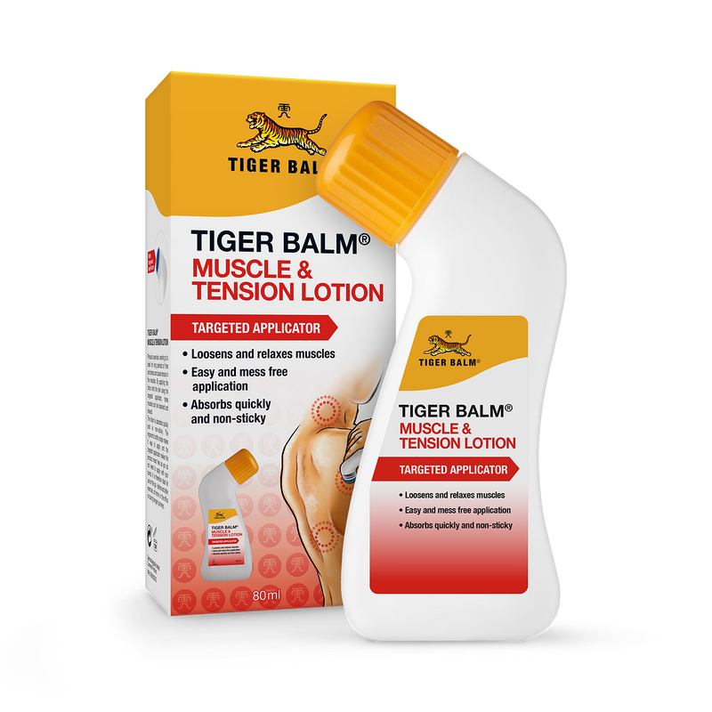 Tiger Balm muscle tension lotion 80ml (British brand)