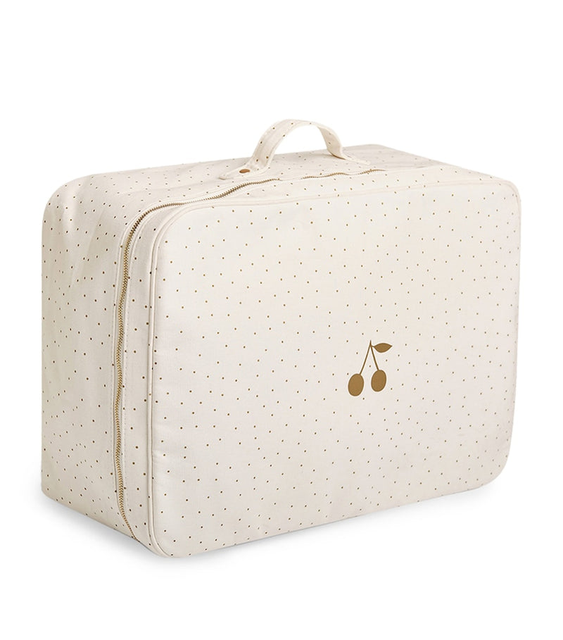 Bonpoint coated cotton children's travel suitcase - British product