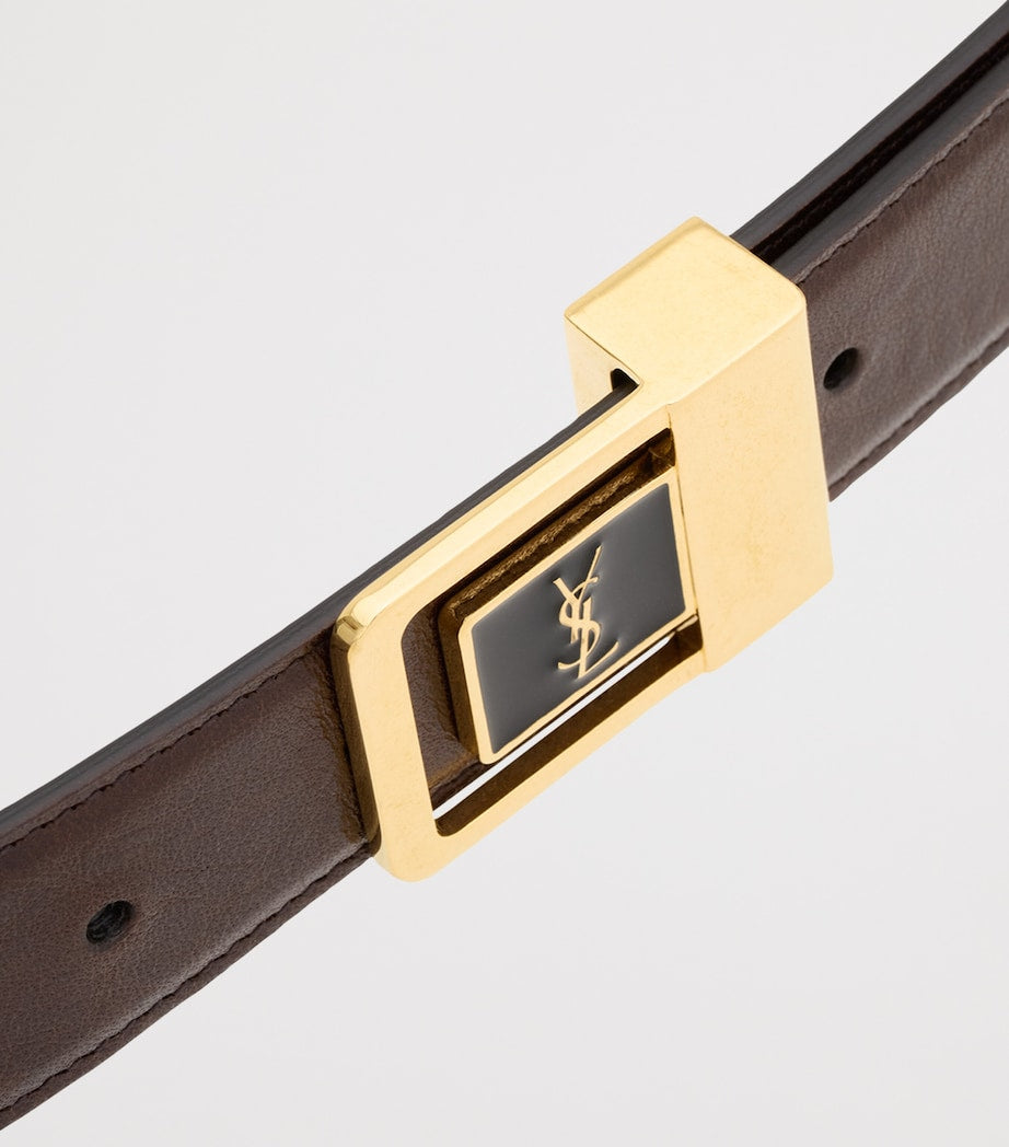 Saint Laurent LA 66 belt 3cm (British brand)