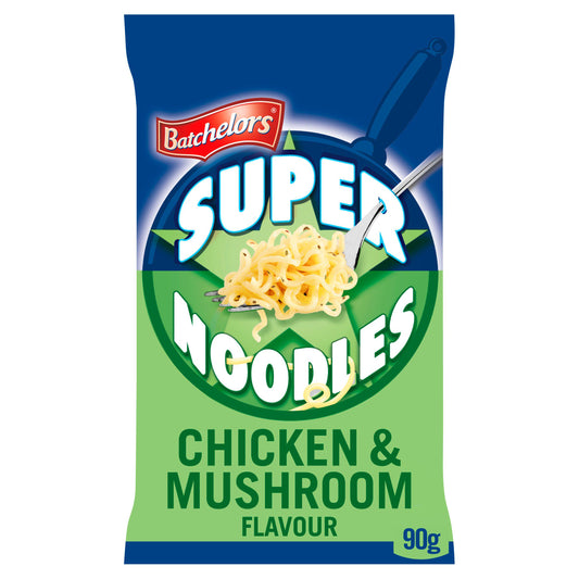 Batchelors Super Noodles, Chicken & Mushroom  90g Instant snack & meals Sainsburys   