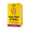 Hair Skin and Nails supplement daily capsules, imported from the UK