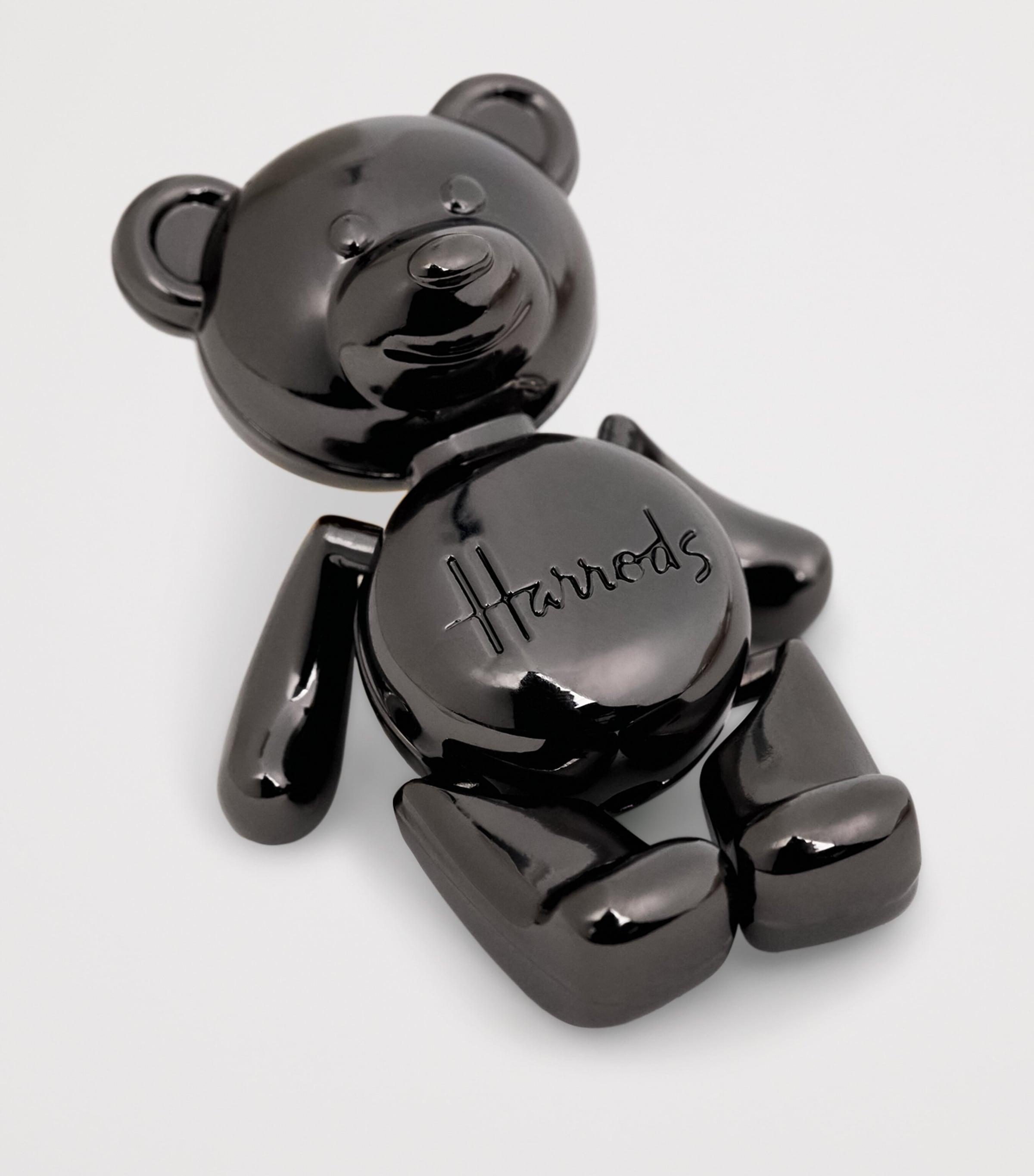 Harrods Jointed Bear Pin Badge, UK version