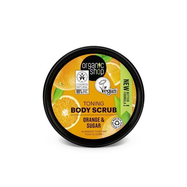 Organic Shop body scrub Orange & Sugar 250ml (British brand)