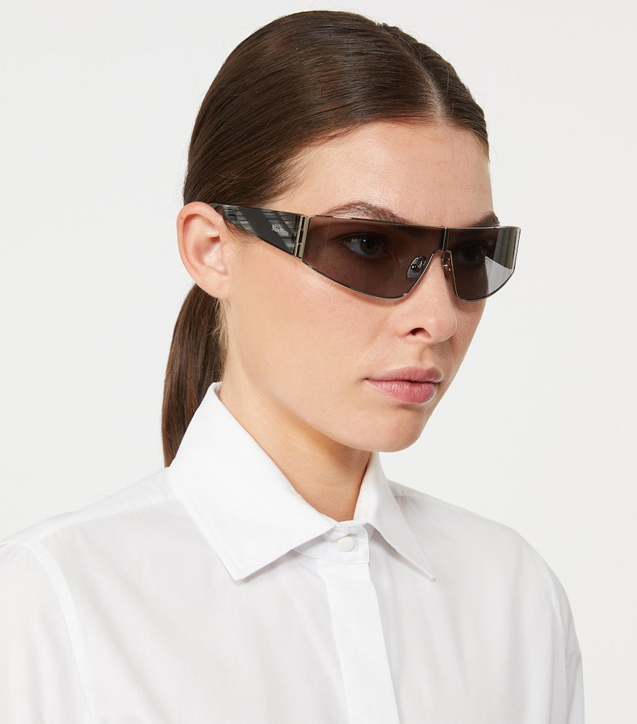 Max Mara metal shield sunglasses, UK version
