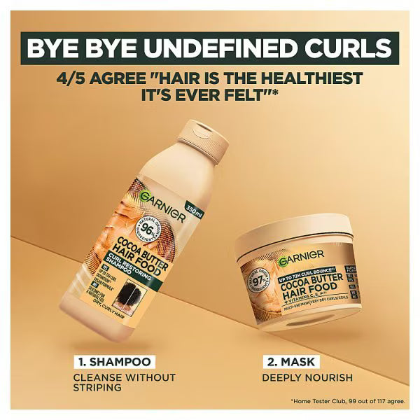 Garnier Ultimate Blends Hair Food Cocoa Butter Hair Mask - British product
