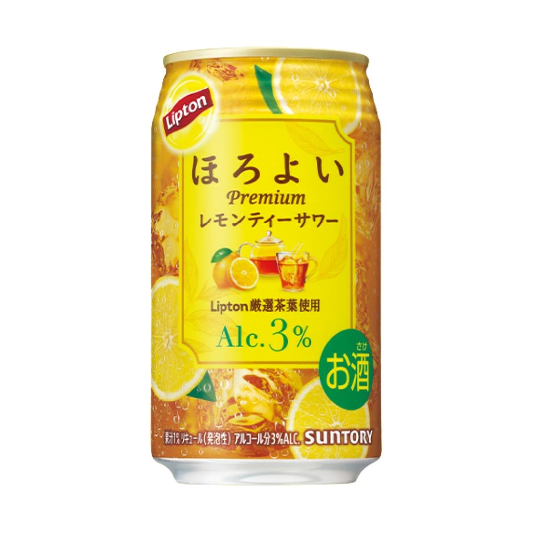 Suntory Horoyoi Lipton Lemon Tea Sour 3% ABV, UK version