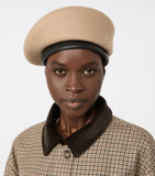 Weekend Max Mara structured wool beret (British brand)