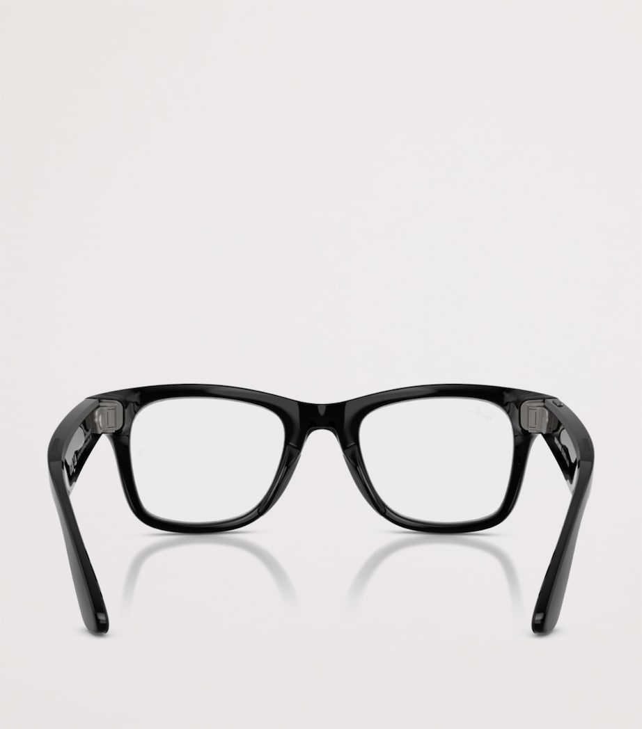 Ray-Ban Meta Wayfarer AI sunglasses with transition lenses, imported from the UK