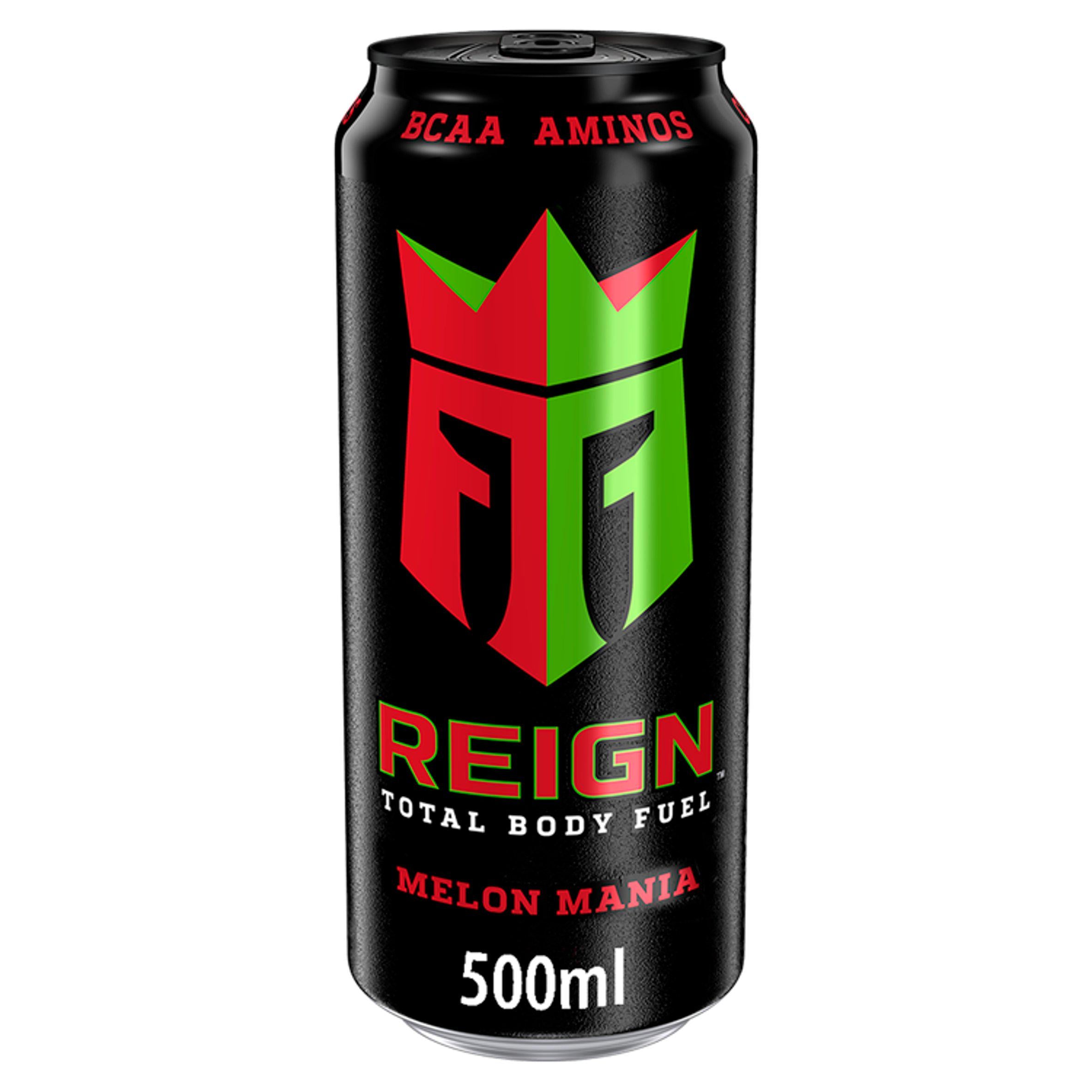 Reign Melon Mania Zero Sugar Energy Drink 500ml All Sainsburys   