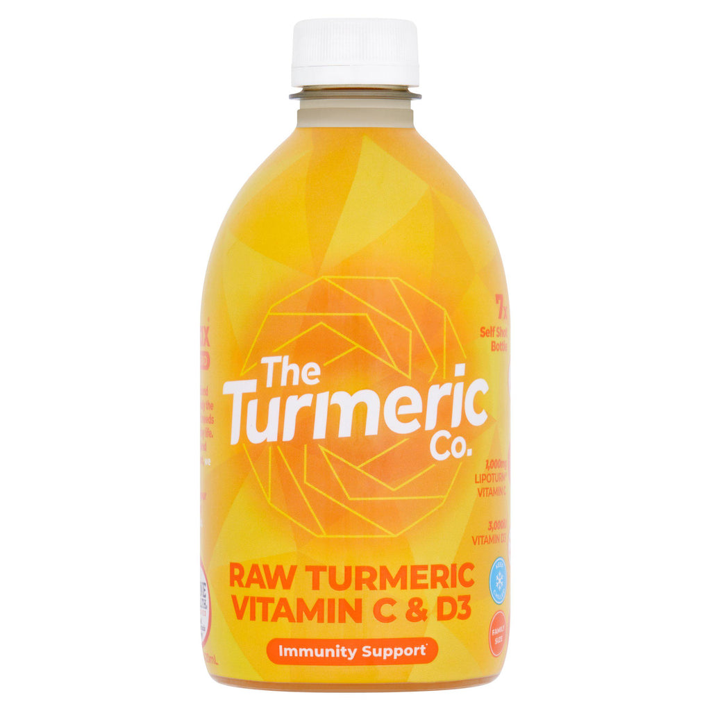 The Turmeric Co. Raw Turmeric Vitamin C & D3 Self Shot 420ml