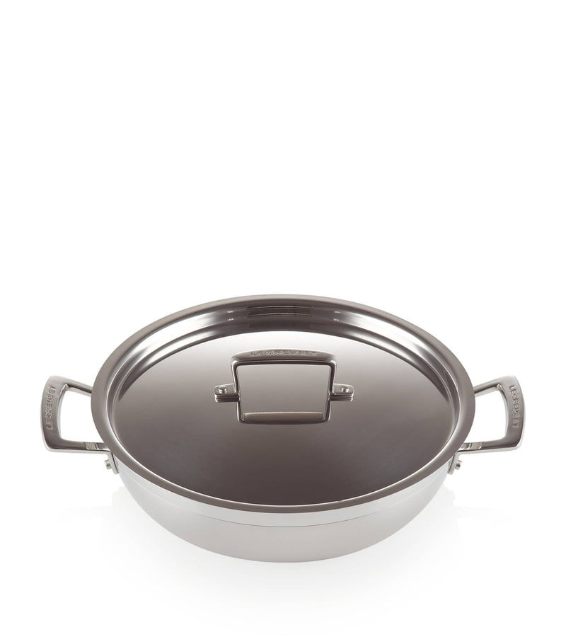 Le Creuset 3-ply shallow casserole dish 26cm, imported from the UK