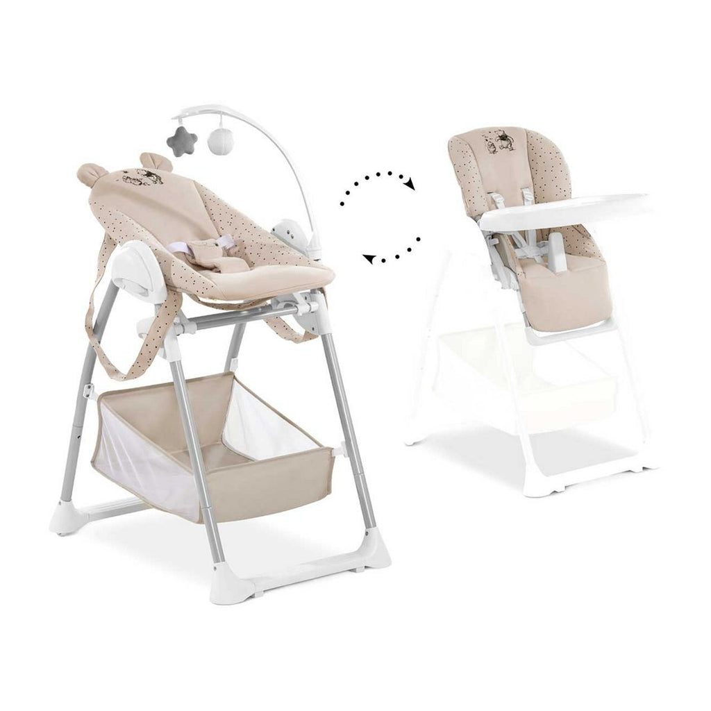 Hauck Disney Sit N Relax Highchair - Winnie the Pooh Beige