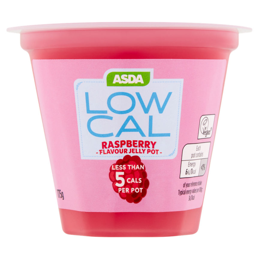 ASDA Low Cal Raspberry Flavour Jelly Pot GOODS ASDA   