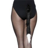 Smiffys cat's tail black fur 50cm, imported from the UK