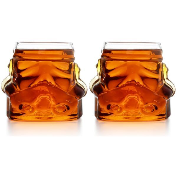 Thumbs Up Stormtrooper whiskey glasses set of 2 - British product