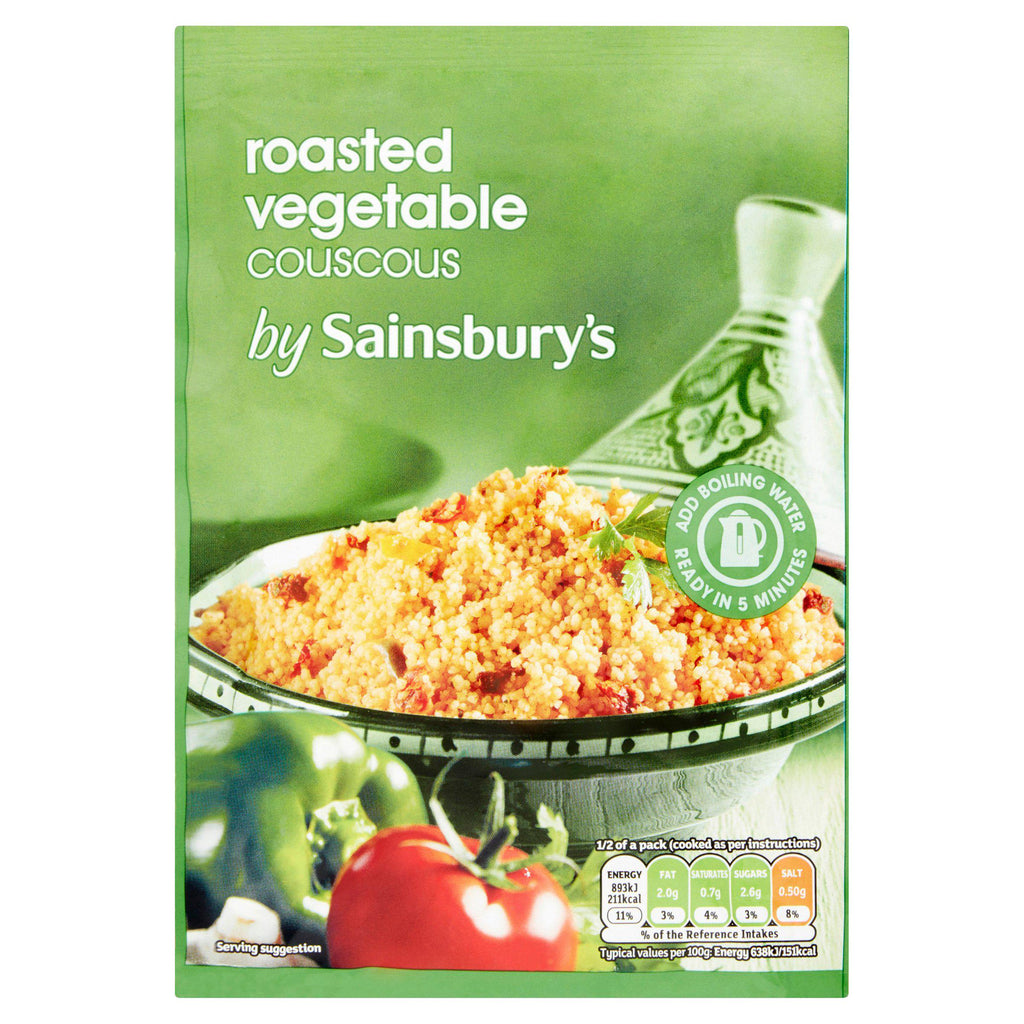 Sainsbury's Roasted Vegetable Couscous 110g