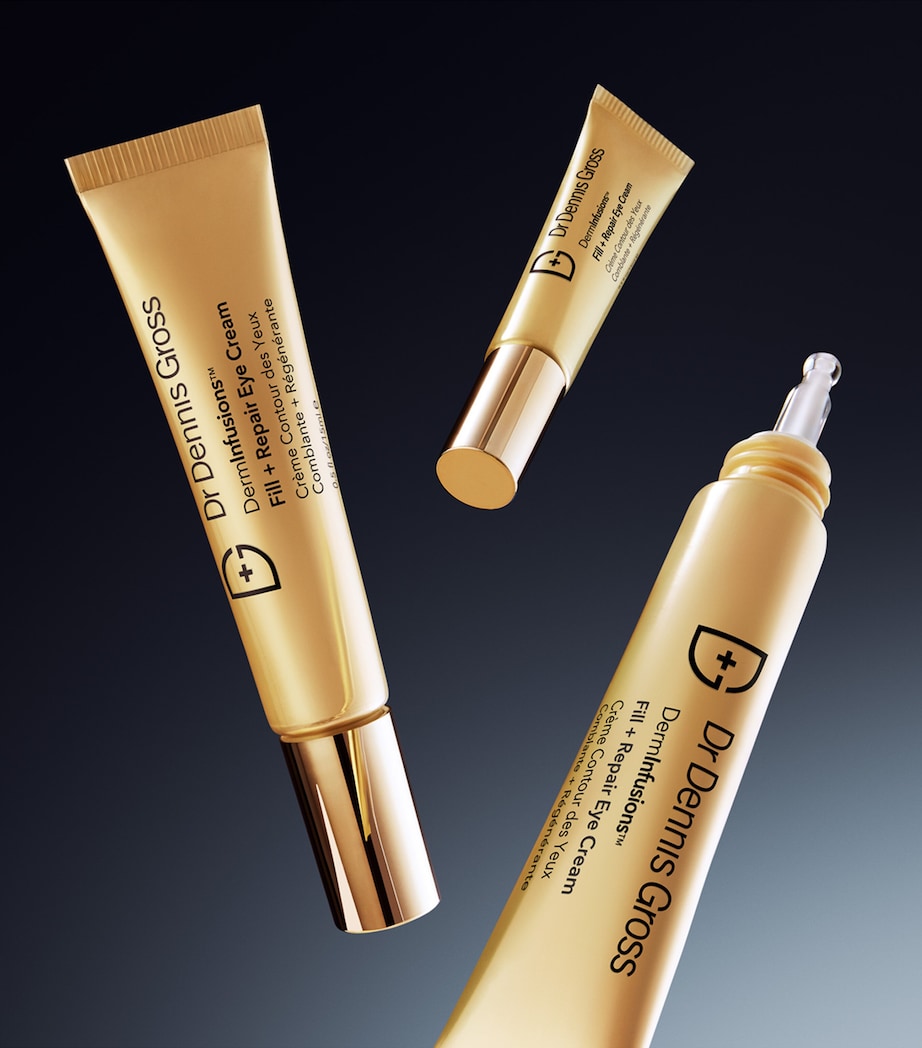 Dr Dennis Gross fill and repair eye cream with hyaluronic acid and copper peptides 15ml - British product