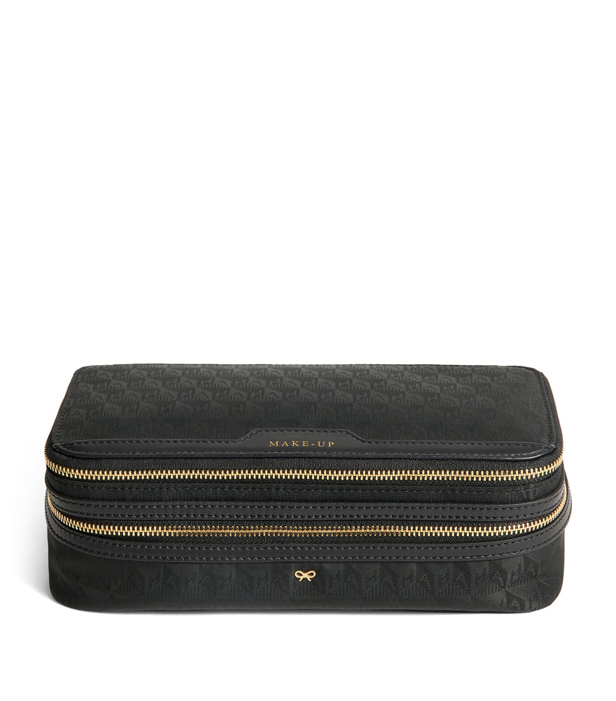 Anya Hindmarch Jacquard Logo Make-Up Pouch - British product