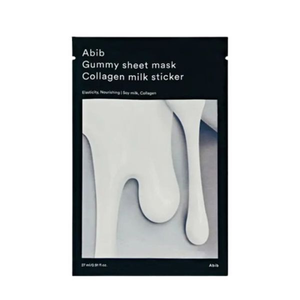 ABIB Gummy Sheet Mask Milk Sticker Collagen 27ml - British product