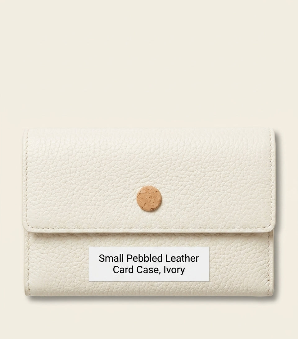 Mulberry leather folded multi-card wallet, imported from the UK