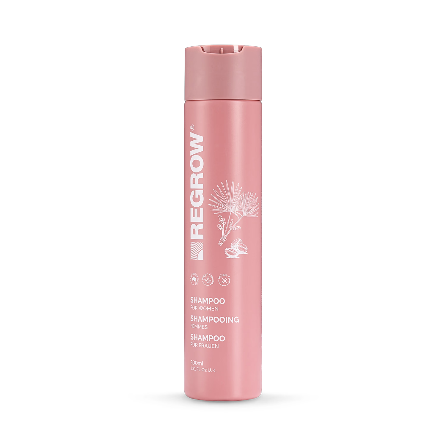 Regrow women's hair growth shampoo 300ml, UK version