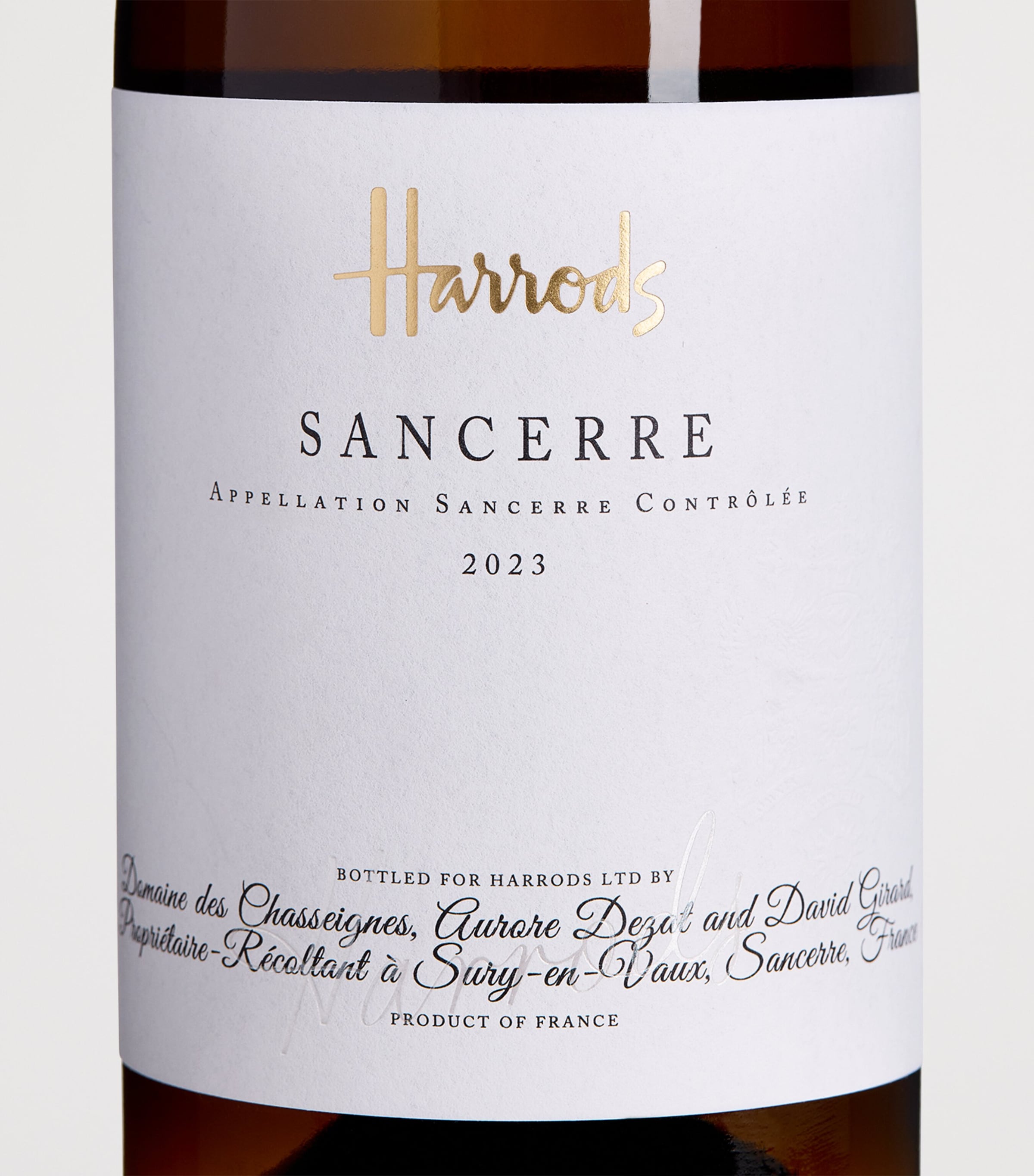 Harrods Sancerre 2023 white wine 75cl, UK version