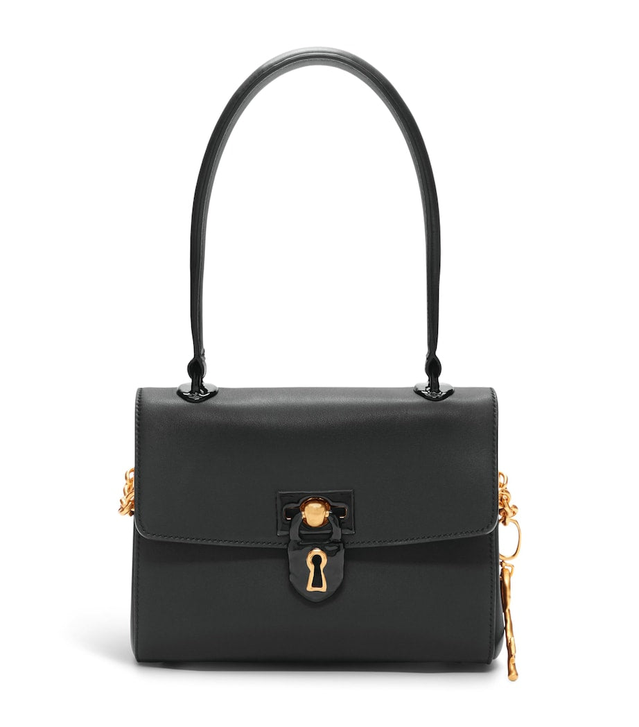 Schiaparelli Secret Top-Handle Bag mini calfskin padlock - British product