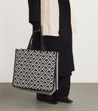 Harrods large geometric tote bag, UK version
