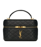 Saint Laurent Mini Gaby quilted top-handle bag (British brand)
