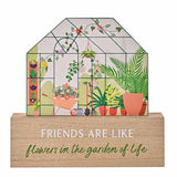 The Cottage Garden Greenhouse Plaque 'Friend' GOODS Superdrug   