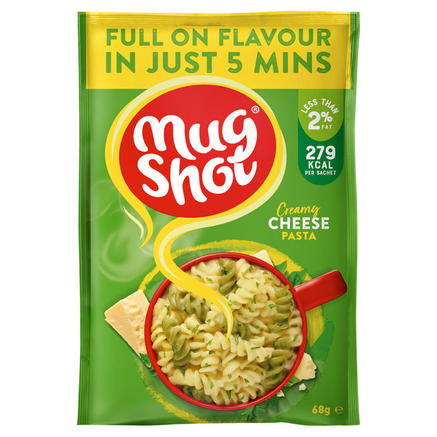 Mug Shot Pasta Creamy Cheese GOODS ASDA   