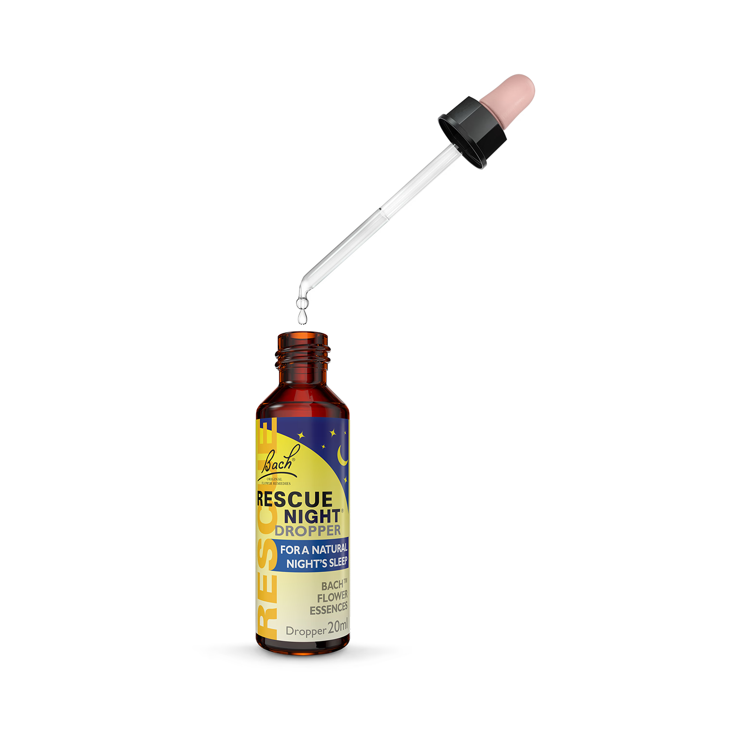 Bach Rescue Remedy Night flower essence 20ml (British brand)