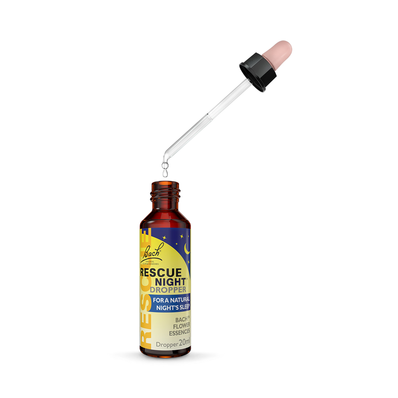 Bach Rescue Remedy Night flower essence 20ml (British brand)