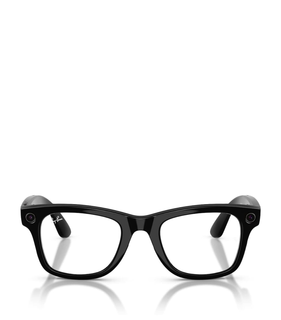 Ray-Ban Meta Wayfarer AI sunglasses with transition lenses, imported from the UK