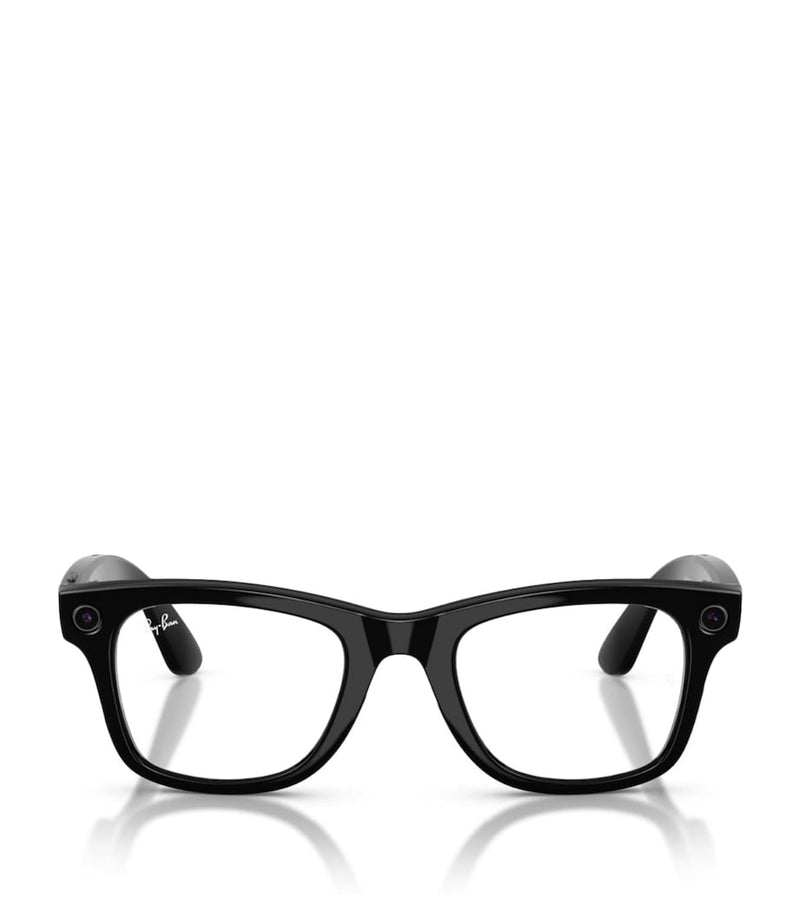 Ray-Ban Meta Wayfarer AI sunglasses with transition lenses, imported from the UK