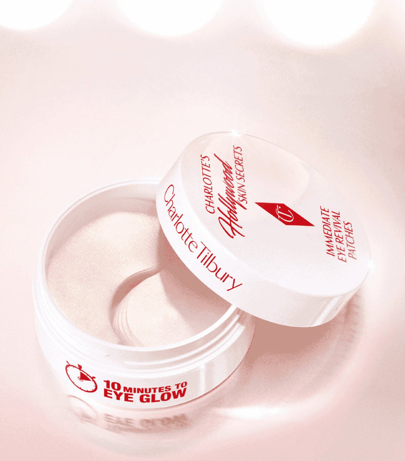 Charlotte Tilbury immediate eye revival hydrogel patches - British product
