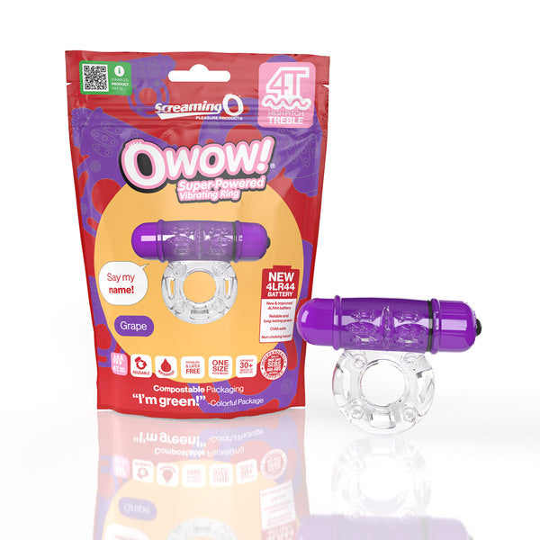 Screaming O 4T OWow Blueberry vibrator - British product